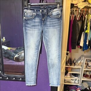 Miss Me Light Blue Skinny Jeans